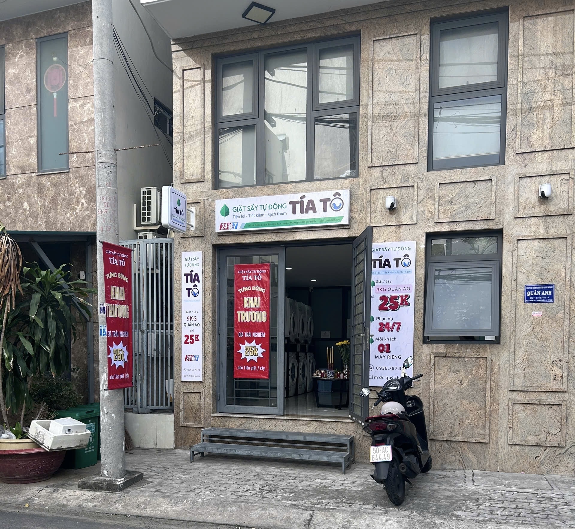 Cửa hàng giặt sấy Tía Tô