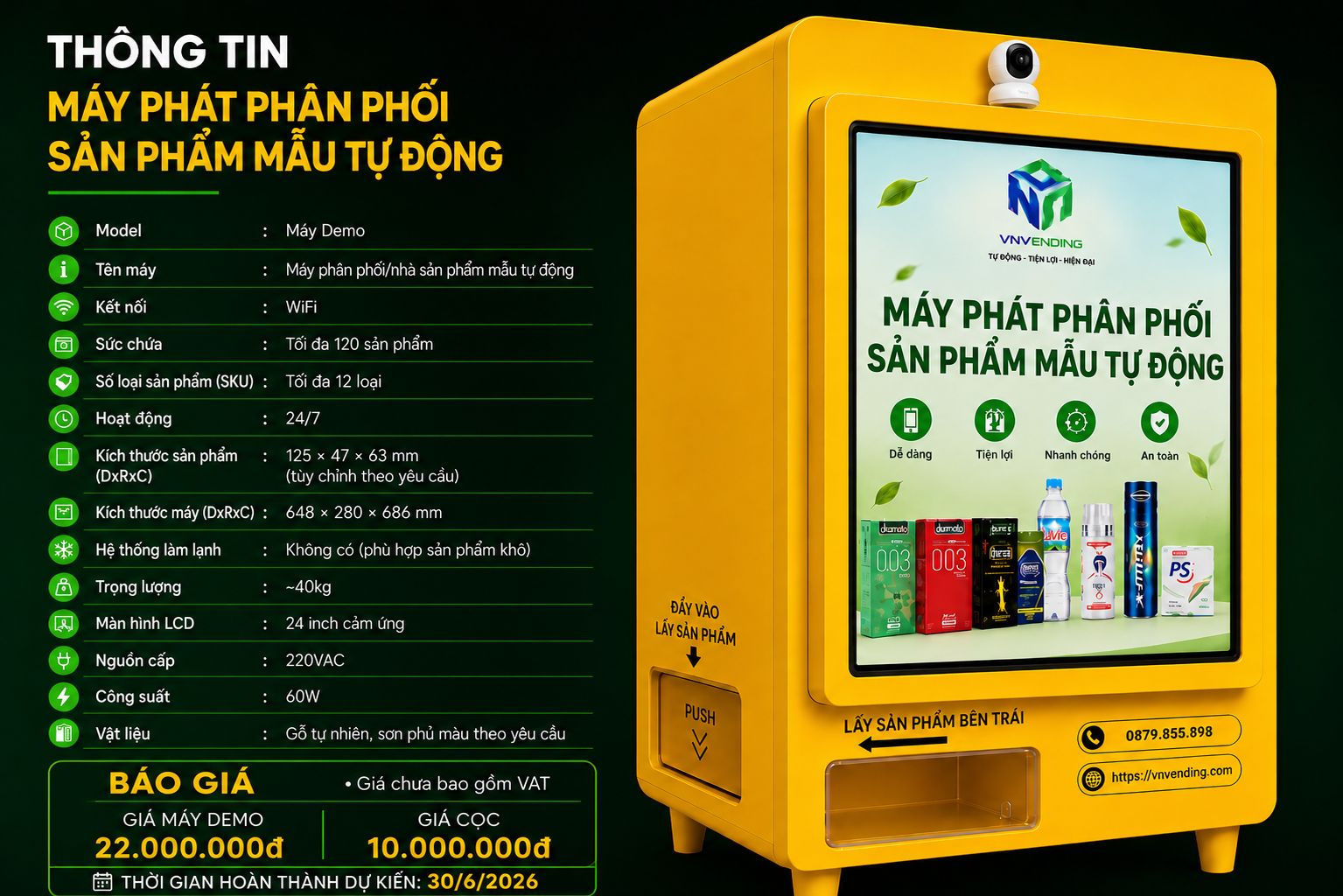 Máy phát sampling tự động